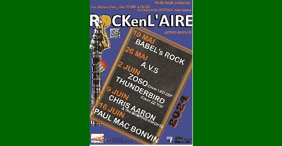 Rock en l'Aire :  Paul Mac Bonvin