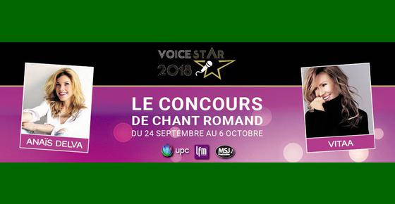 Concours de chant romand, Voice Star : audition